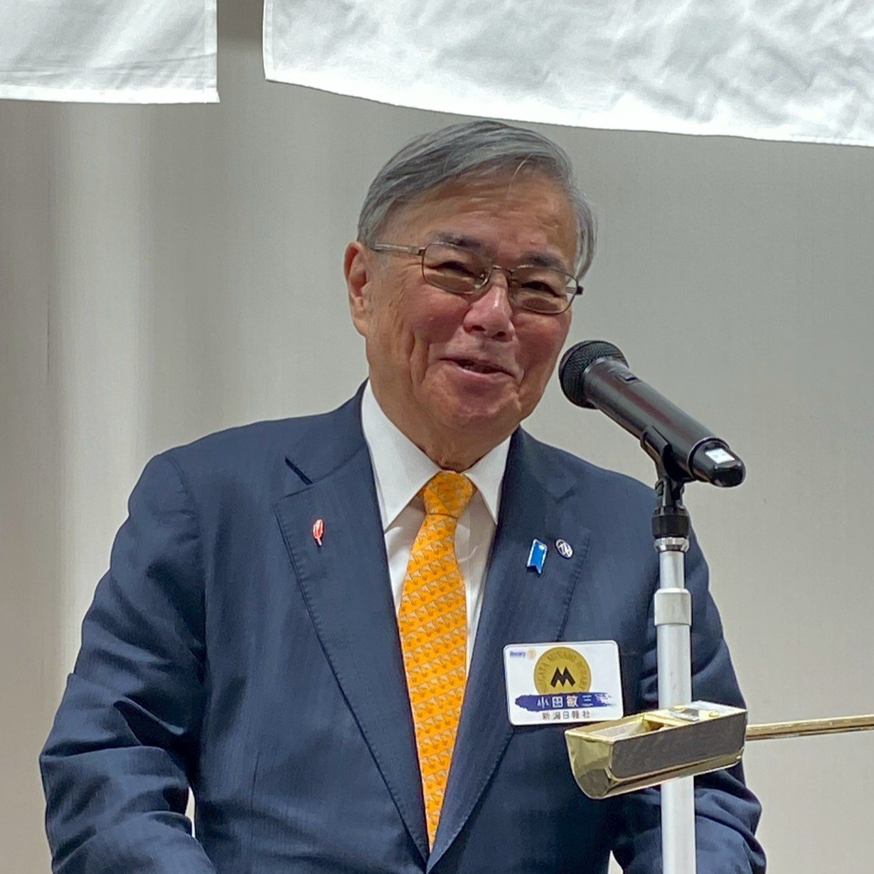 会員スピーチ写真