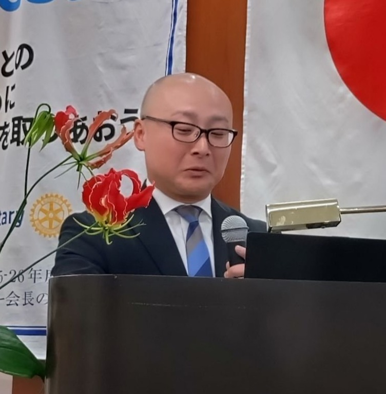 会員スピーチ写真